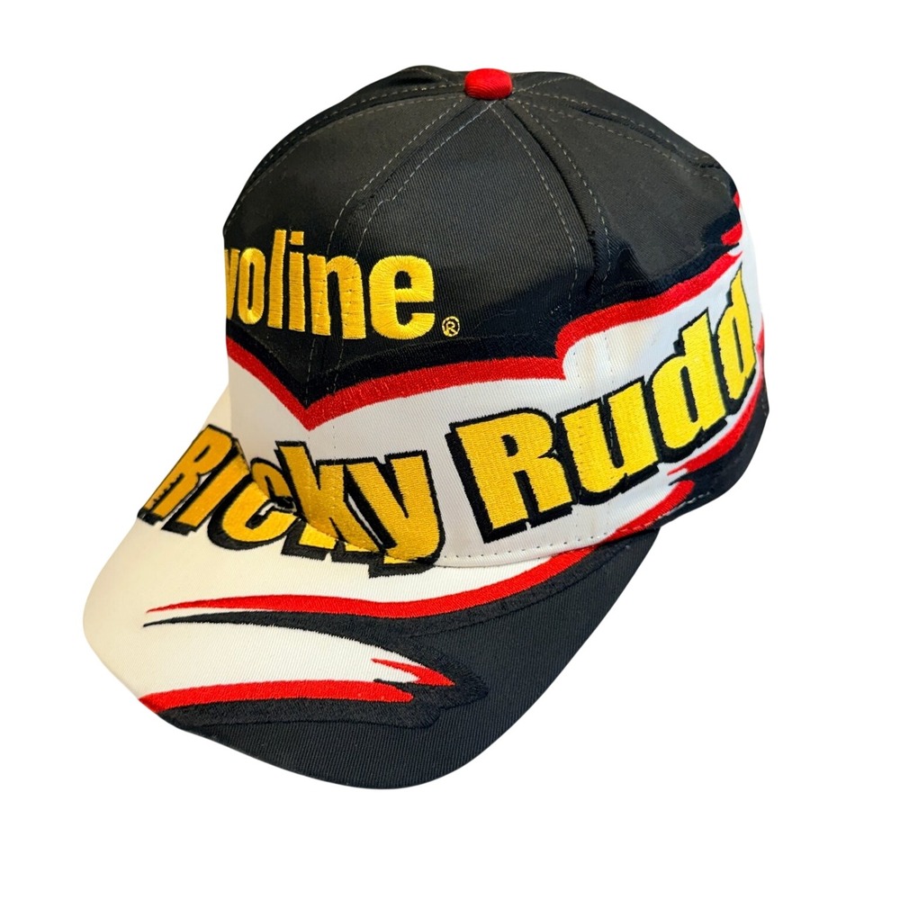 Vtg Chase Authentics Ricky Rudd 28 Havoline NASCAR Hat Cap Strap Back‎